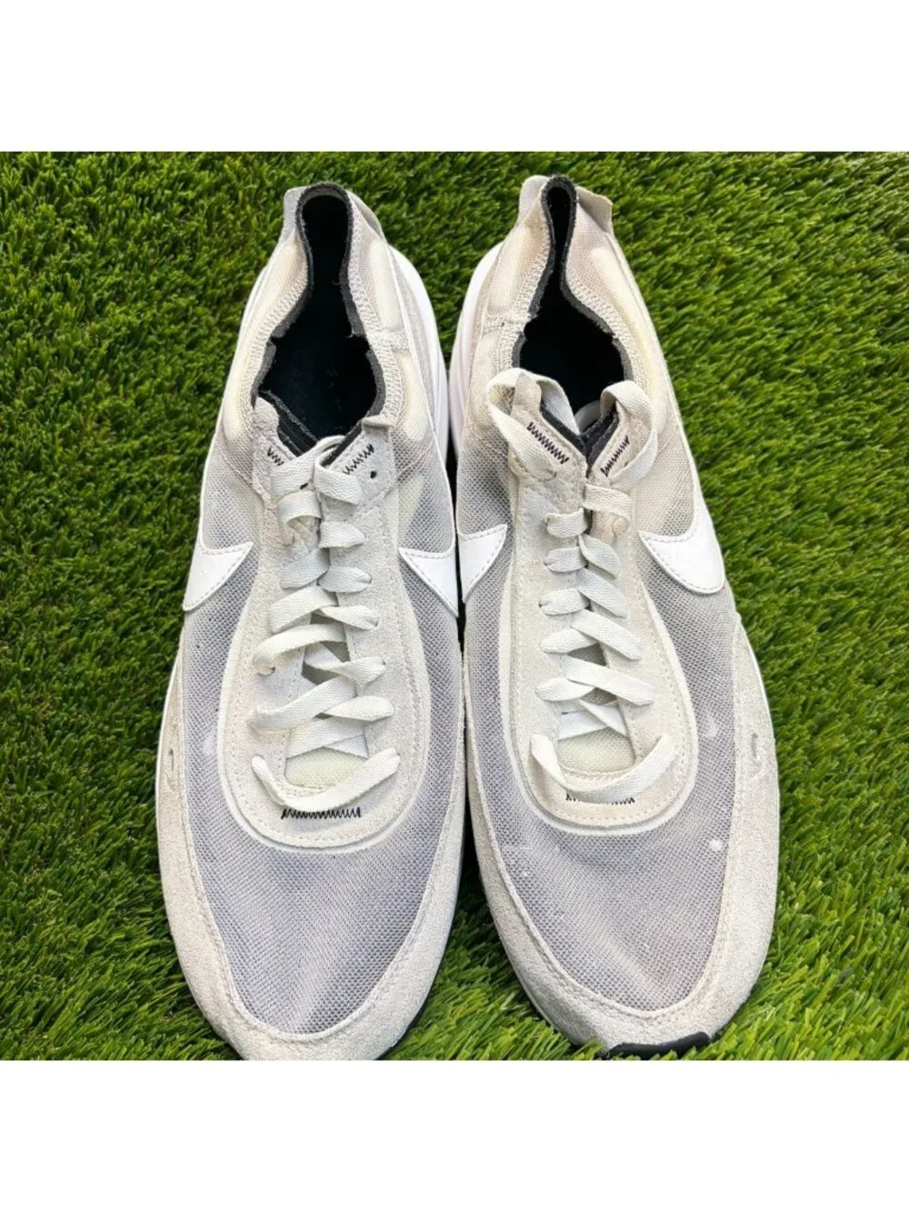 Nike Waffle One Mens Size 11 Summit White Athletic Running Walking Shoes Sneaker